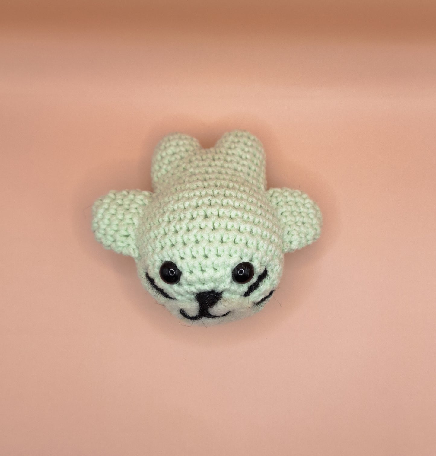 Amigurumi crochet pattern for a kawaii seal under the sea plushie
