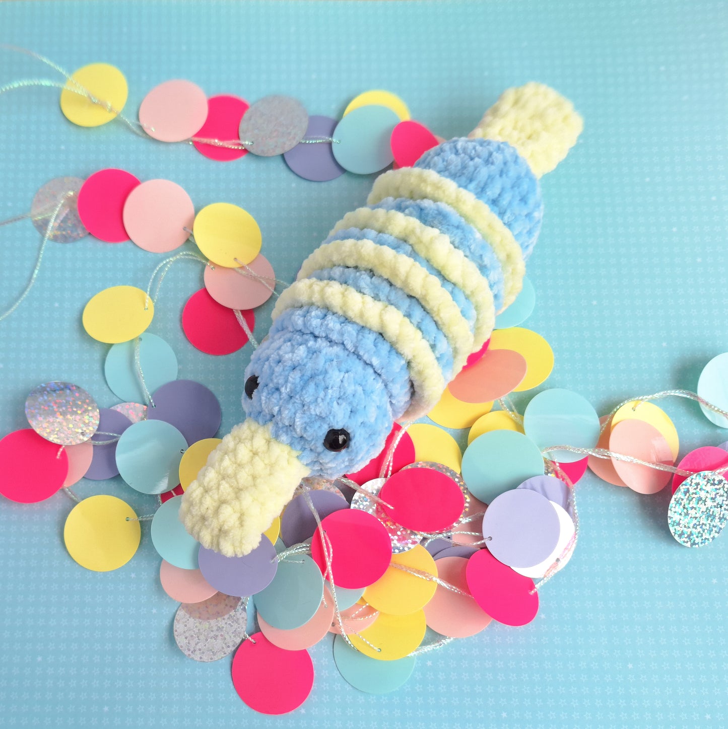Crochet platypus fidget toy, amigurumi pattern, sensory toys, crochet gifts, stress relief, unique gift, ADHD, Anxiety, Digital download