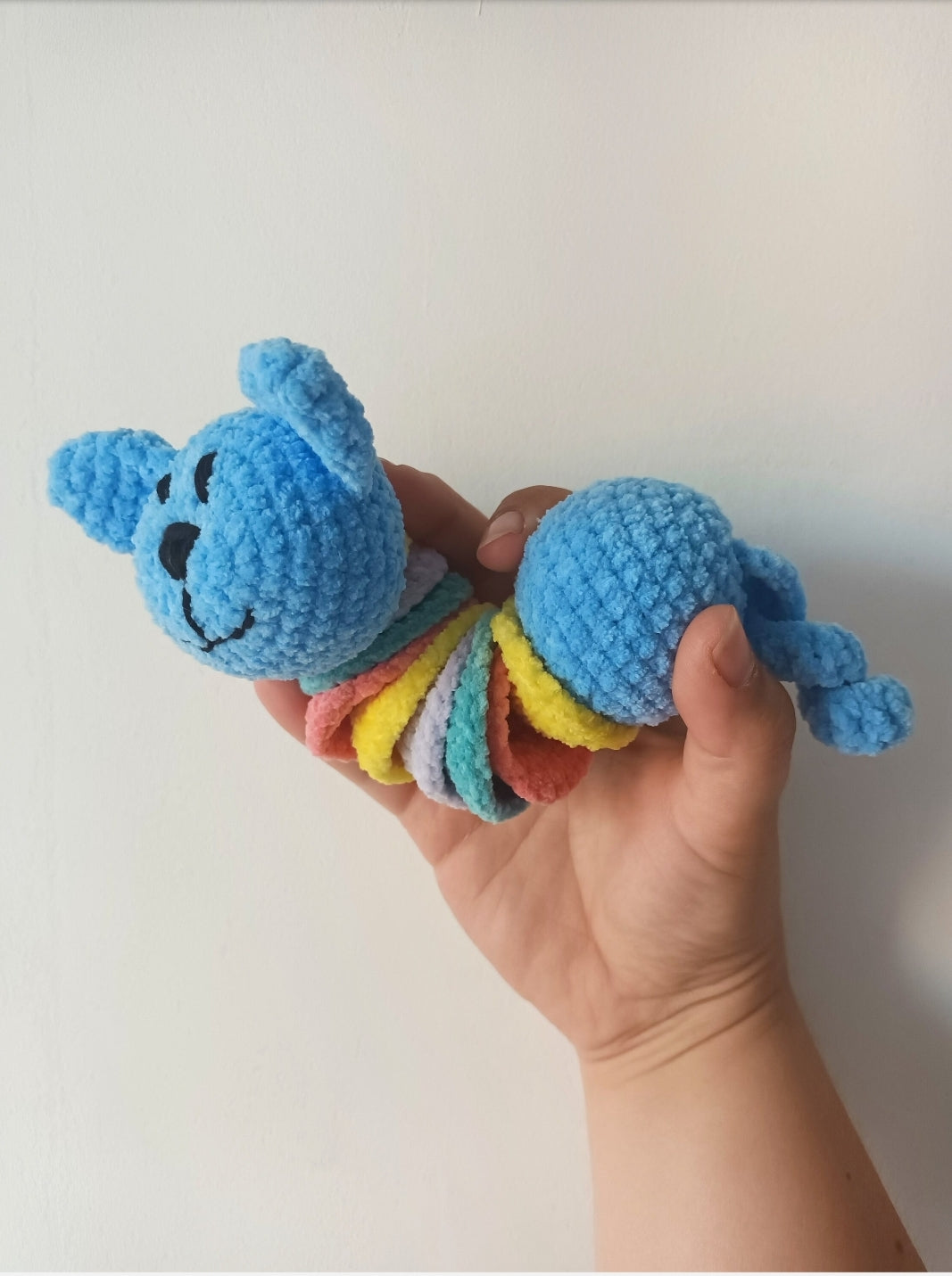 Puppy fidget toy crochet pattern - Digital download
