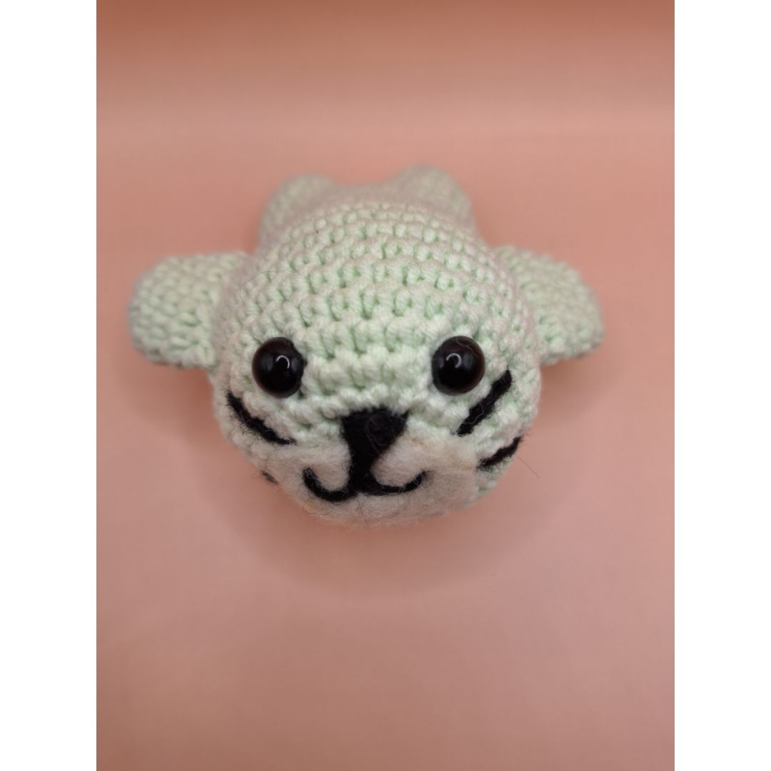 Amigurumi crochet pattern for a kawaii seal under the sea plushie
