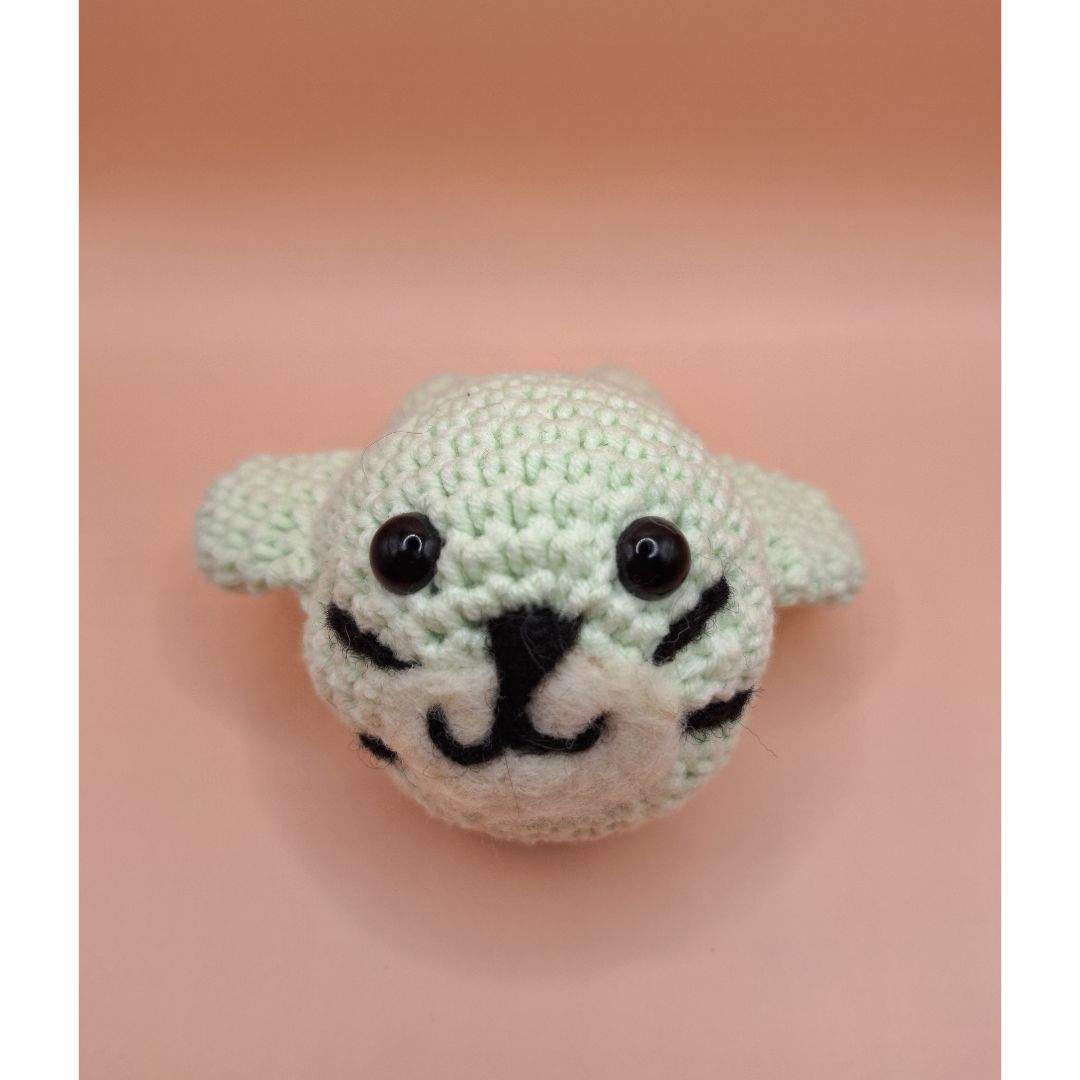 Amigurumi crochet pattern for a kawaii seal under the sea plushie