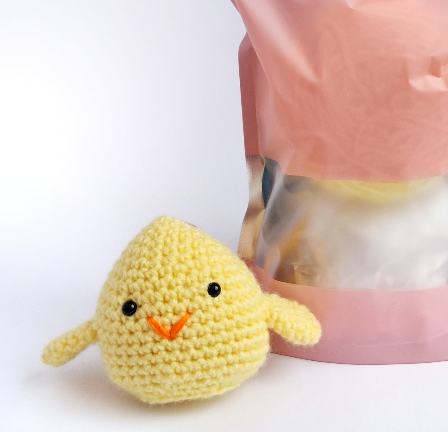 Amigurumi chick no sew crochet kit
