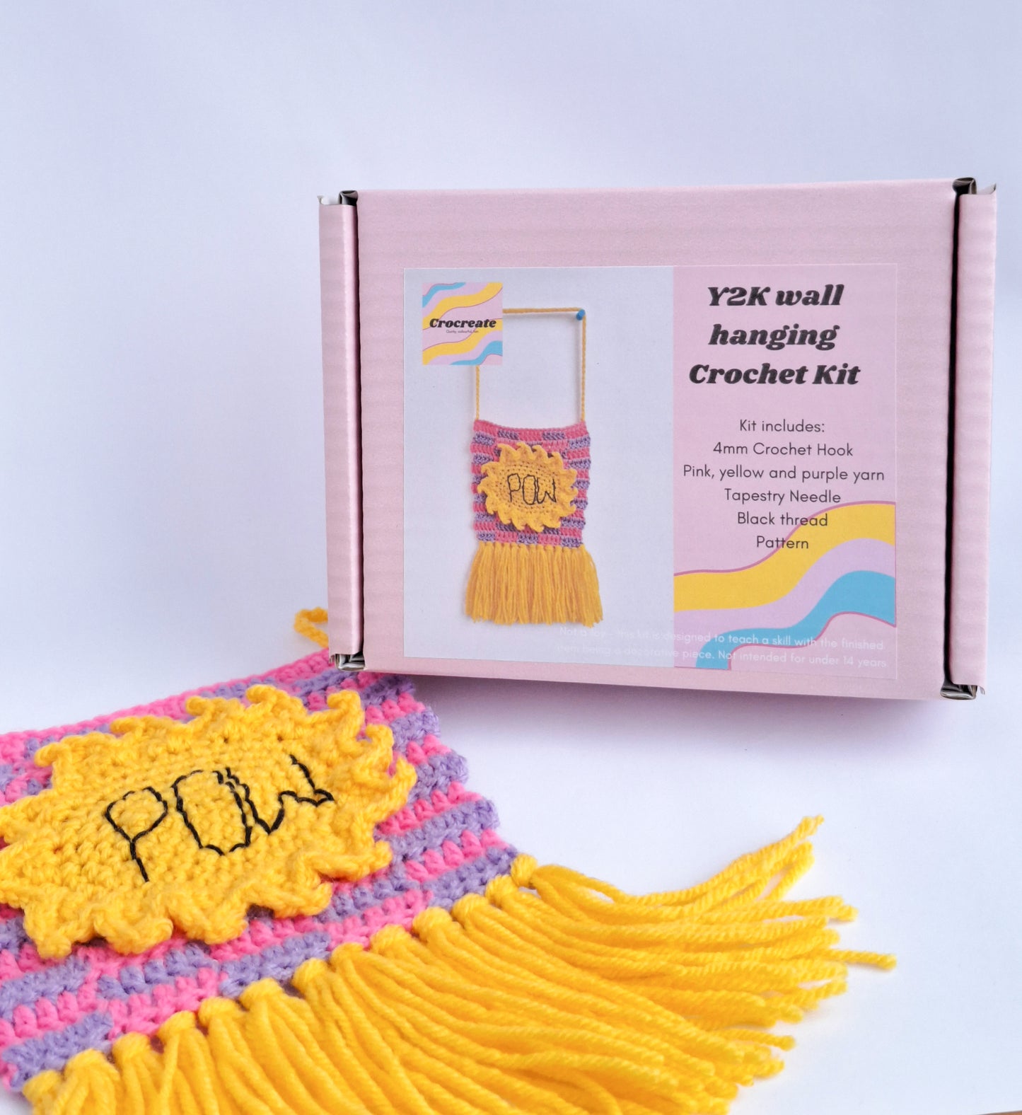 Wall hanging crochet starter kit