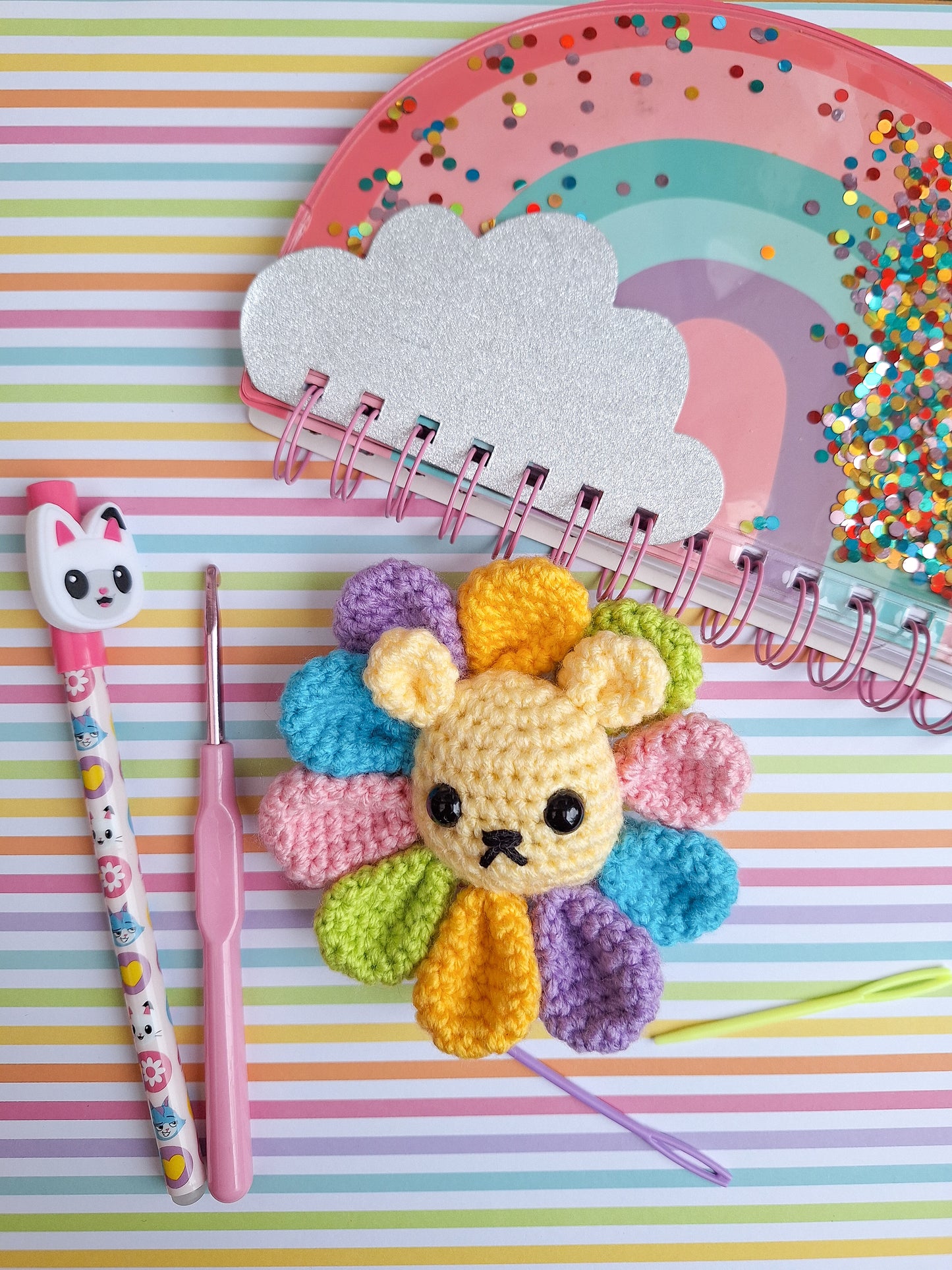 Crochet bear pattern, amigurumi pattern