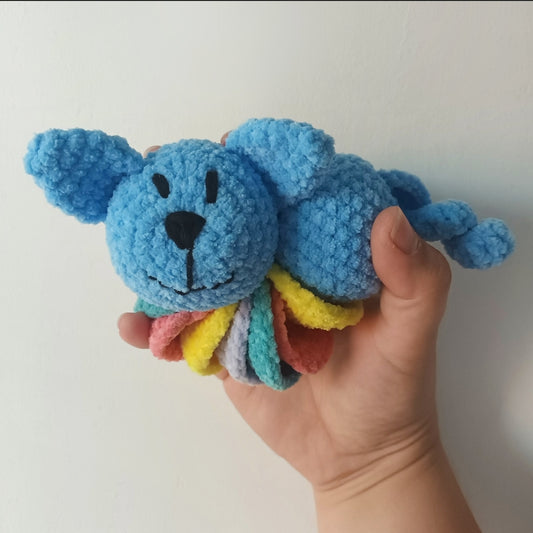 Puppy fidget toy crochet pattern - Digital download