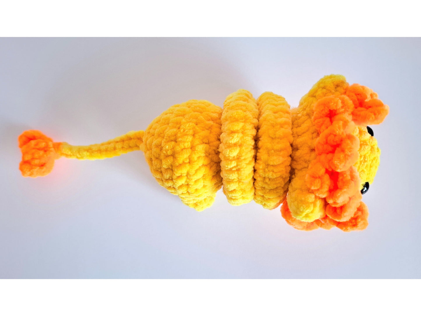 Lion crochet pattern - Amigurumi lion fidget toy pattern