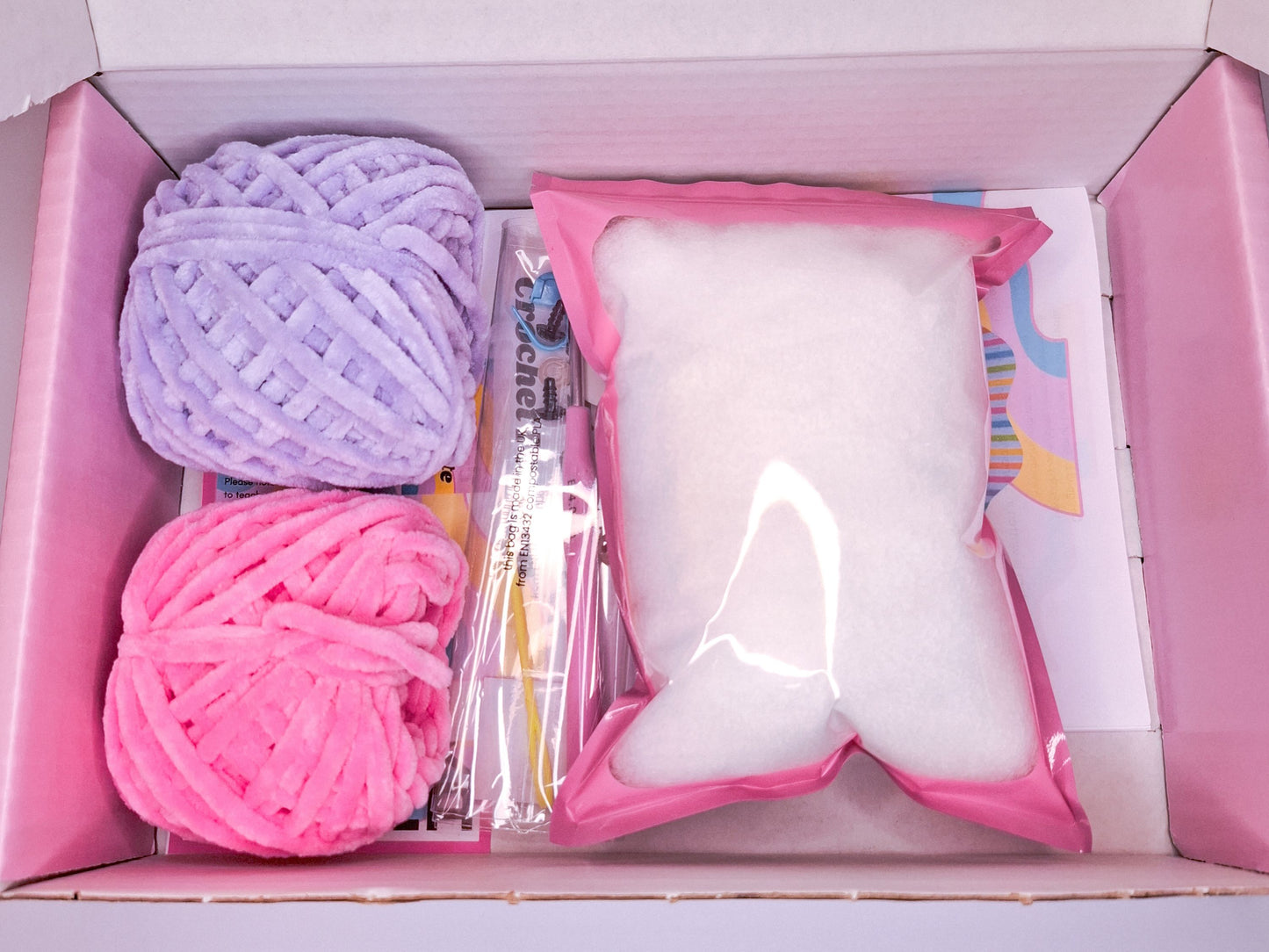 Easy axolotl crochet kit - axolotl fidget toy easy amigurumi kit