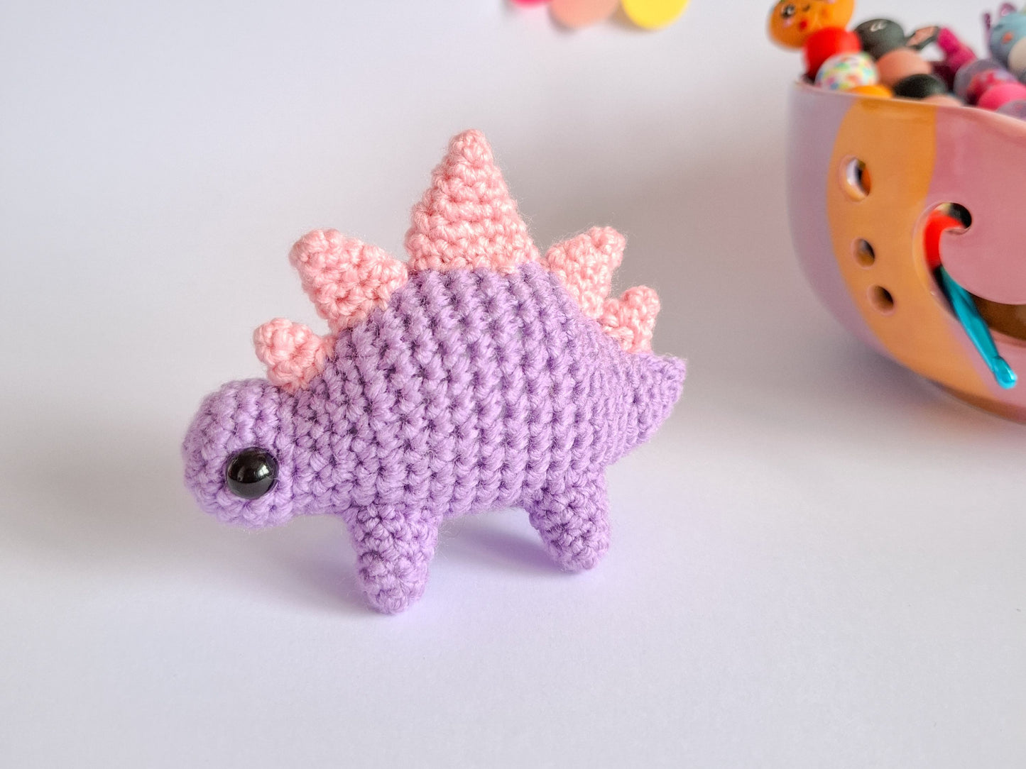 Dinosaur toy crochet pattern