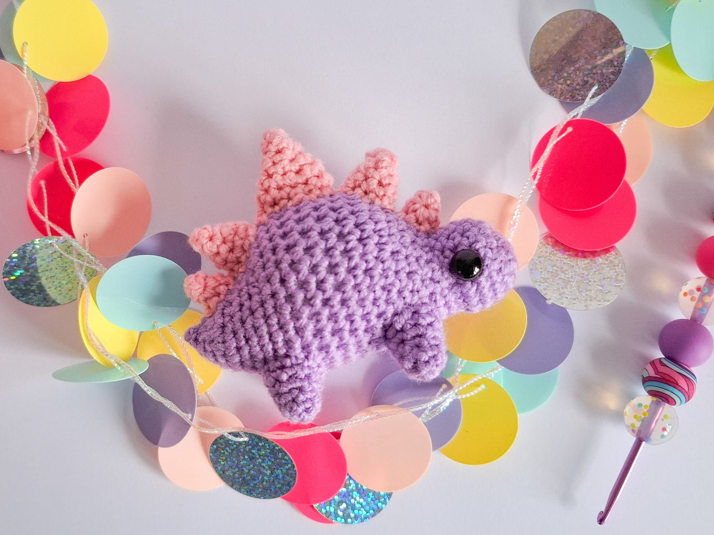 Dinosaur toy crochet pattern
