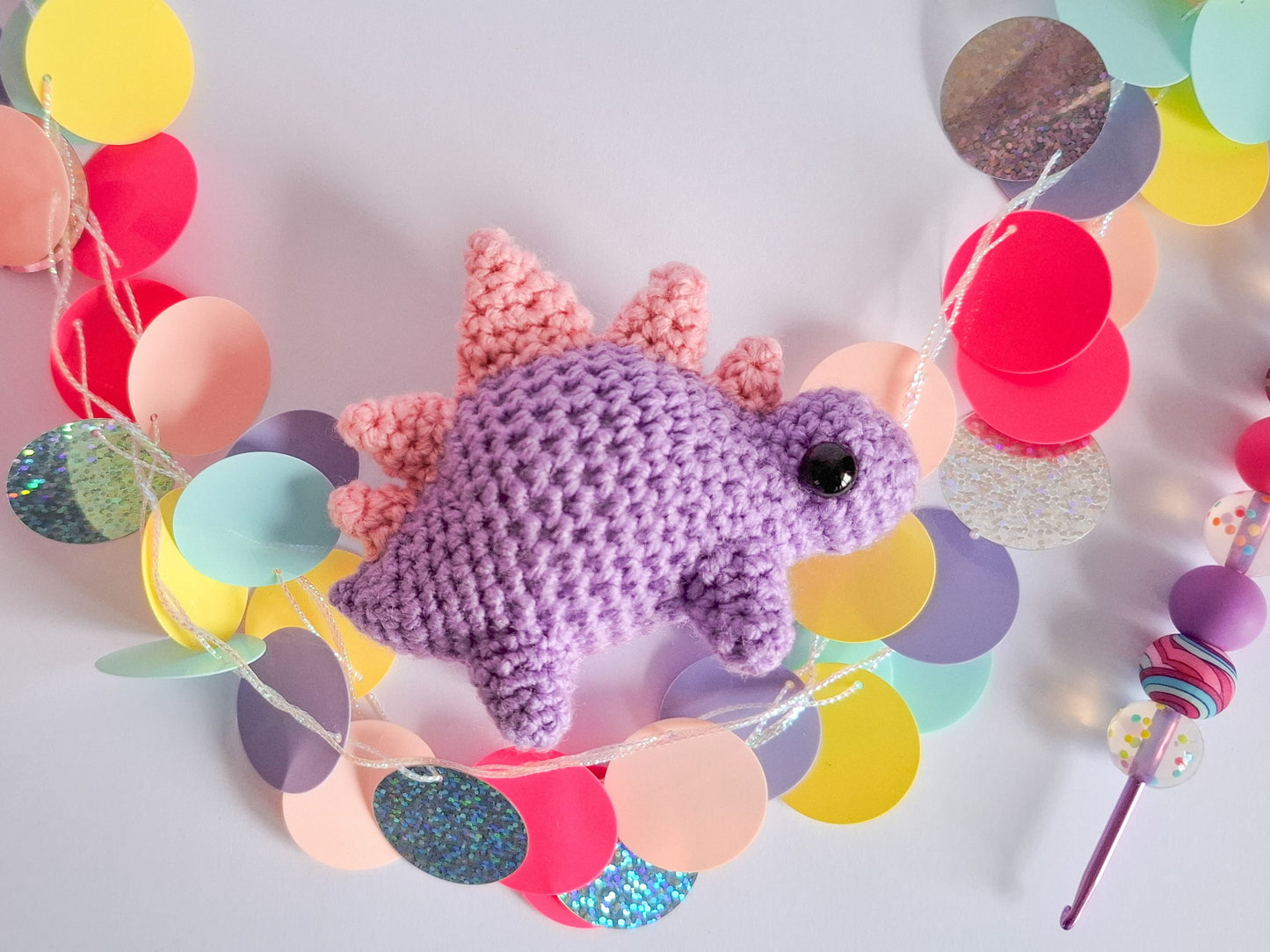 Dinosaur toy crochet pattern