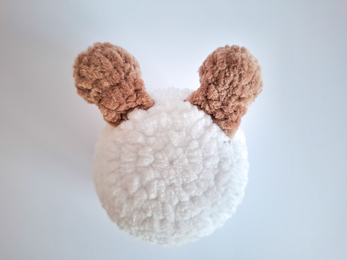 Marshmallow easy crochet pattern - Beginner crochet pattern using just 1 stitch