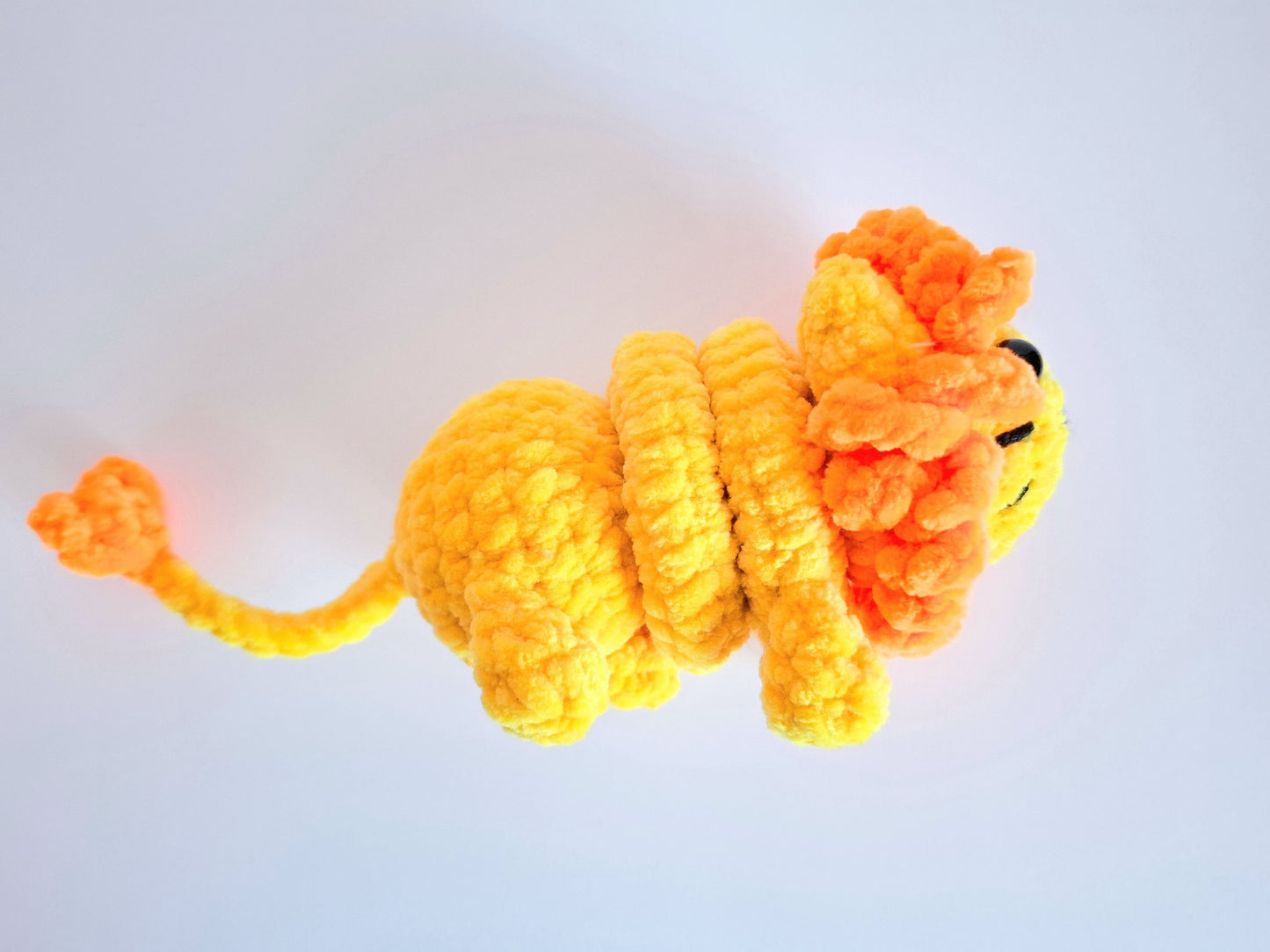 Lion crochet pattern - Amigurumi lion fidget toy pattern